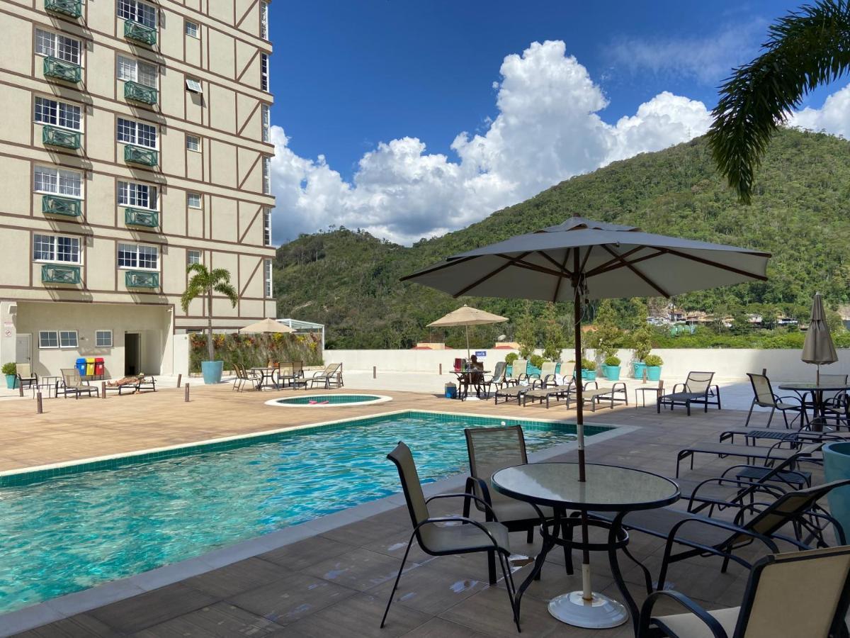 Flat 217 Granja Brasil - Com Piscina Em Itaipava Apartment Petropolis  Bagian luar foto