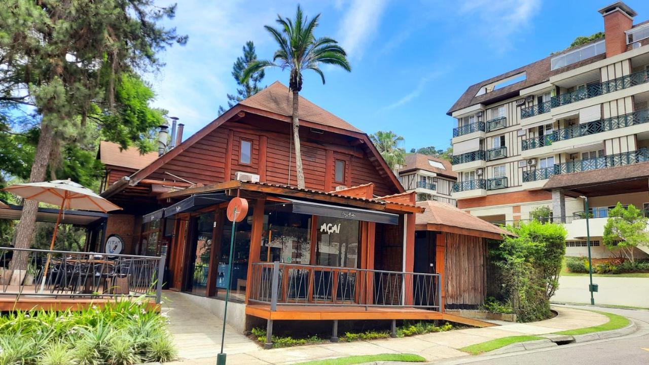 Flat 217 Granja Brasil - Com Piscina Em Itaipava Apartment Petropolis  Bagian luar foto