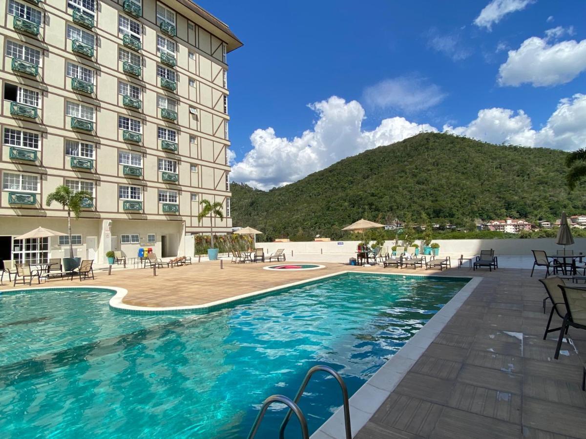 Flat 217 Granja Brasil - Com Piscina Em Itaipava Apartment Petropolis  Bagian luar foto