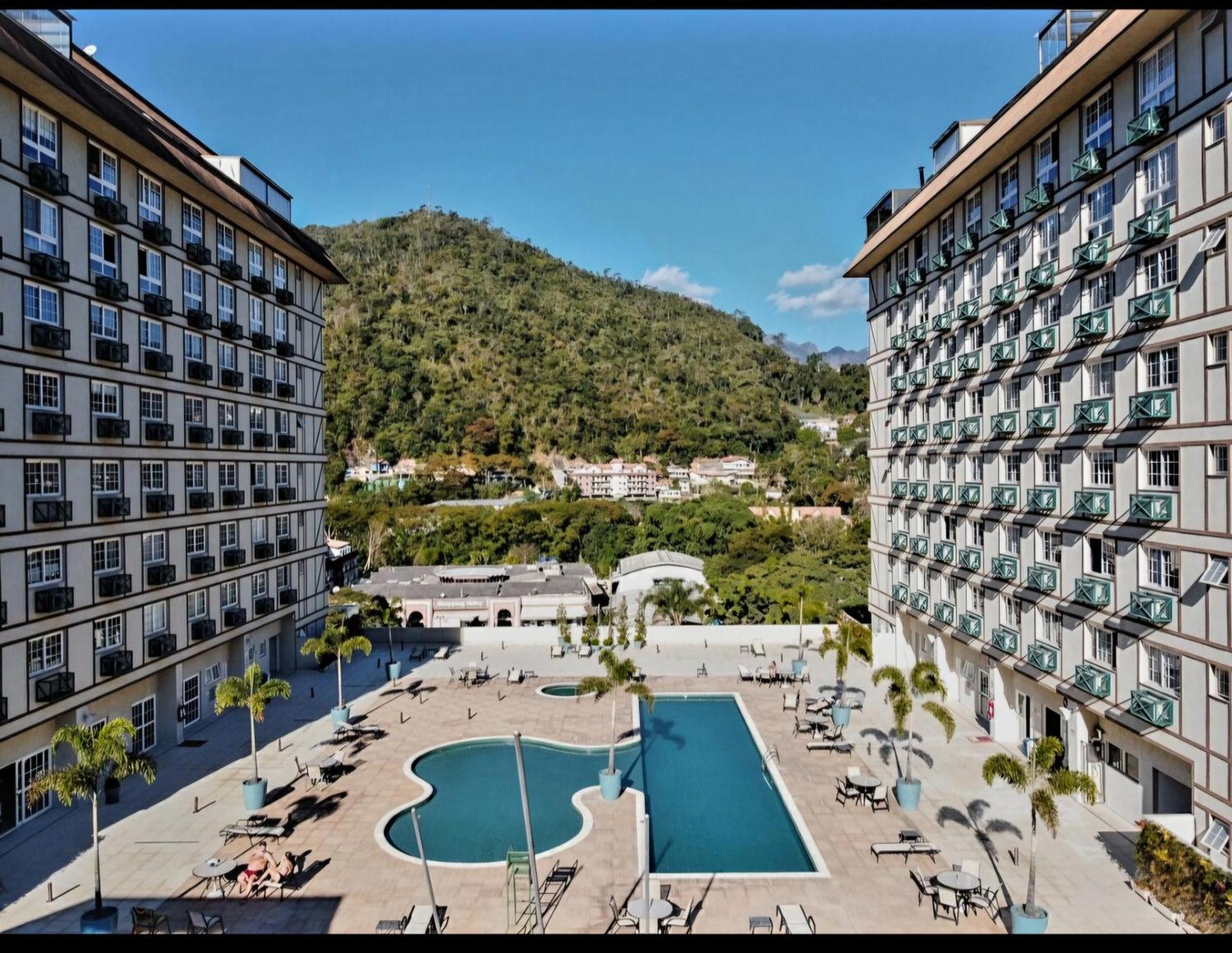 Flat 217 Granja Brasil - Com Piscina Em Itaipava Apartment Petropolis  Bagian luar foto